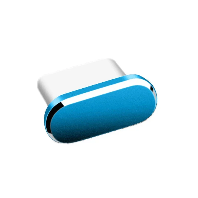 5-1PCS Metal Type-C Dust Plug USB Charging Port Protector Anti-dust Plug Cover Cap for Samsung Huawei Xiaomi Phone Dustplug Caps