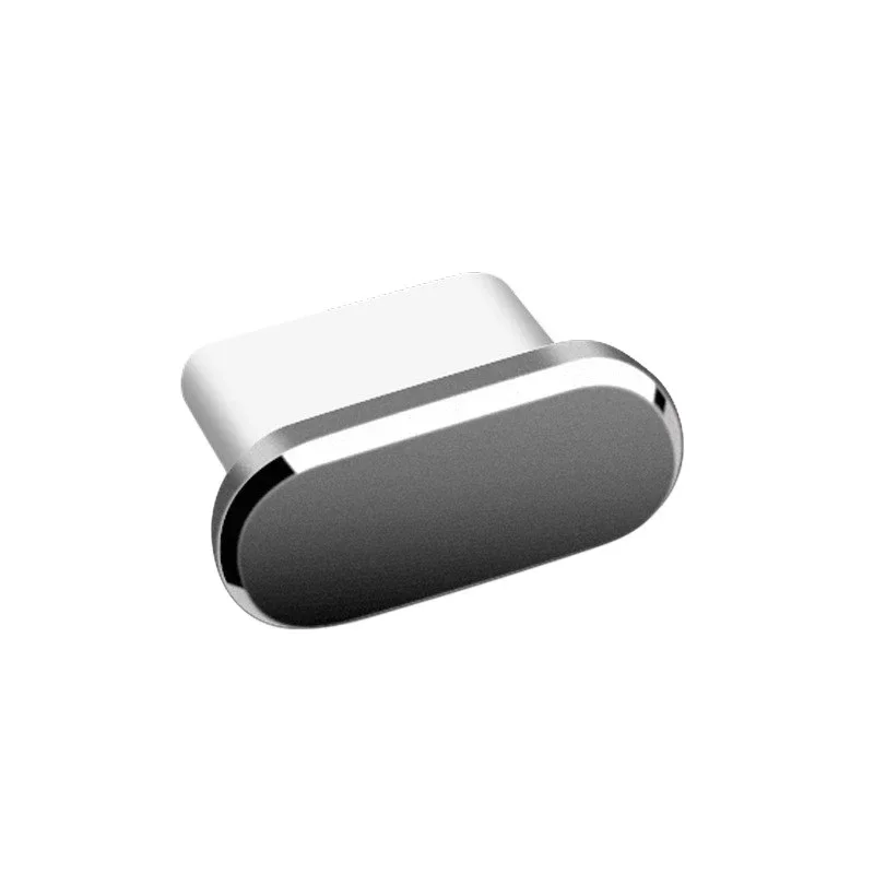 5-1PCS Metal Type-C Dust Plug USB Charging Port Protector Anti-dust Plug Cover Cap for Samsung Huawei Xiaomi Phone Dustplug Caps