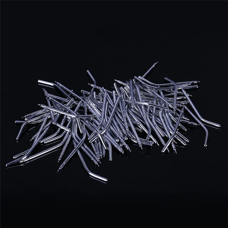 10pcs/bag 3 Way Dental Air Water Syringe Spray Nozzles Tips Tube Stainless Steel Syringe Spray Nozzles Tips for Teeth Whitening
