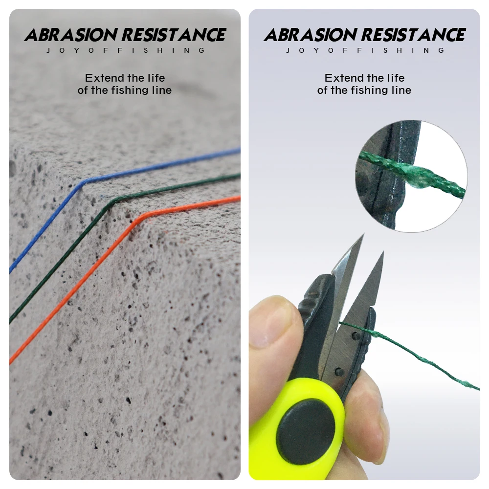 JOF 300M 500M 1000M 8 Strands 4 Strands 18-88LB PE Braided Fishing Wire Multifilament Super Strong Fishing Line Japan Multicolor