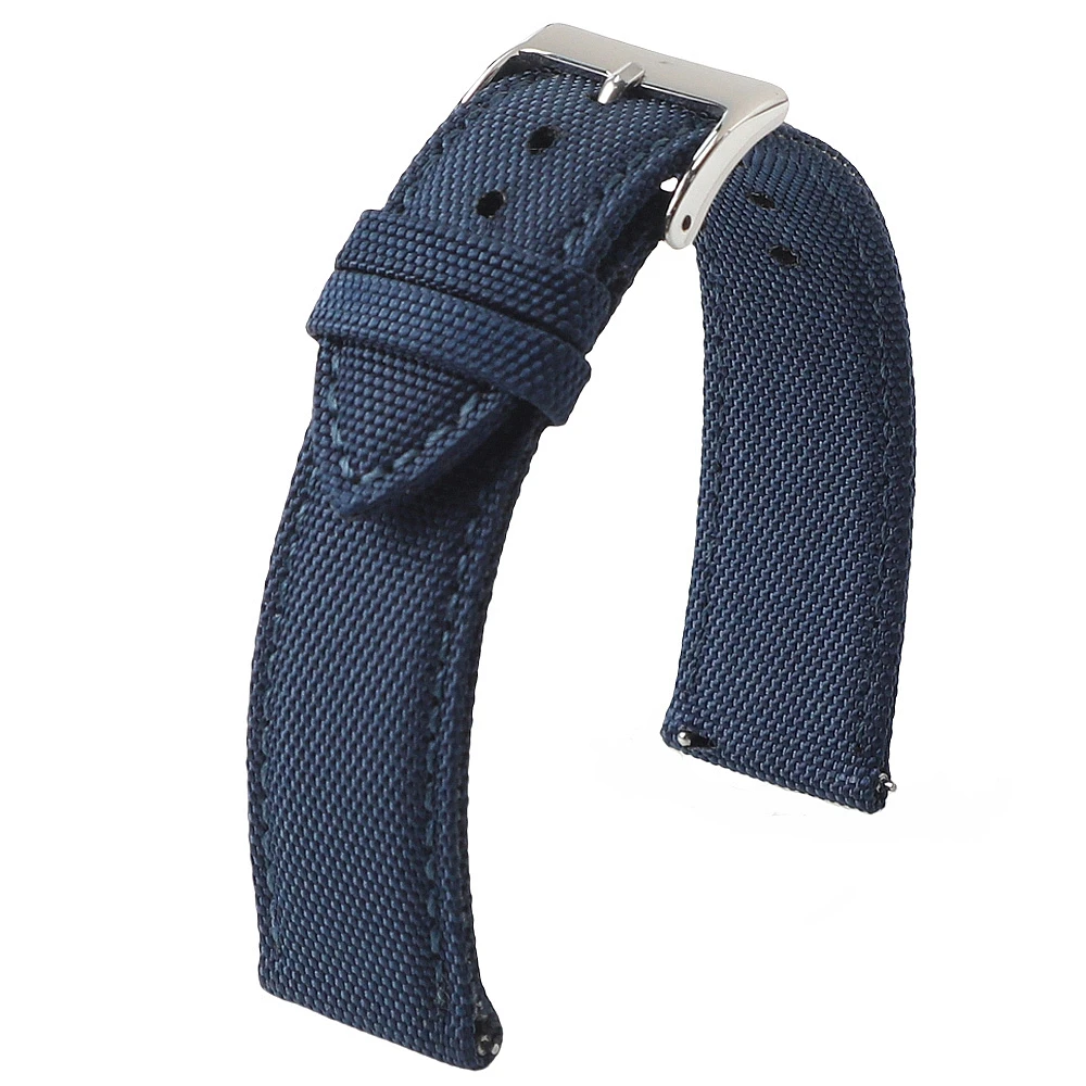 18mm 19mm 20mm 21mm 22mm 24mm Sailcloth Watch Strap Wear-Resistant Breathable Nylon Watchband Quick Release Band Belt For Men