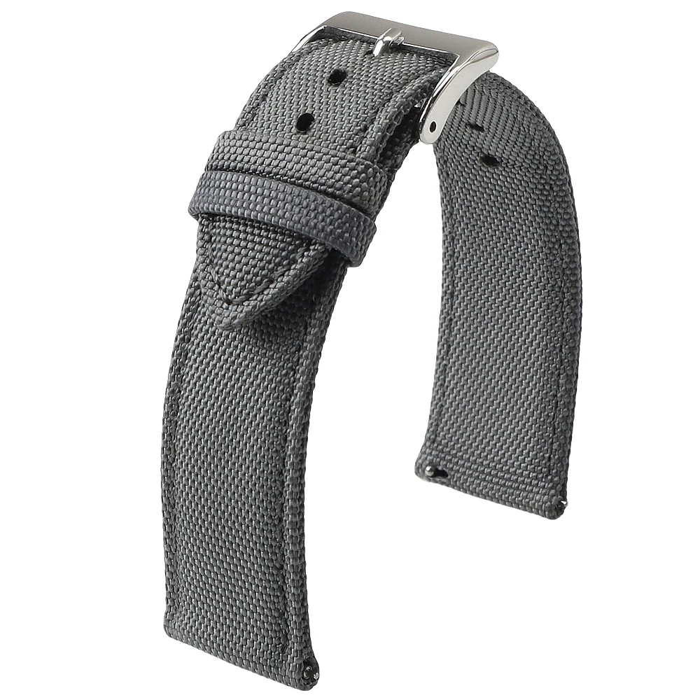 18mm 19mm 20mm 21mm 22mm 24mm Sailcloth Watch Strap Wear-Resistant Breathable Nylon Watchband Quick Release Band Belt For Men