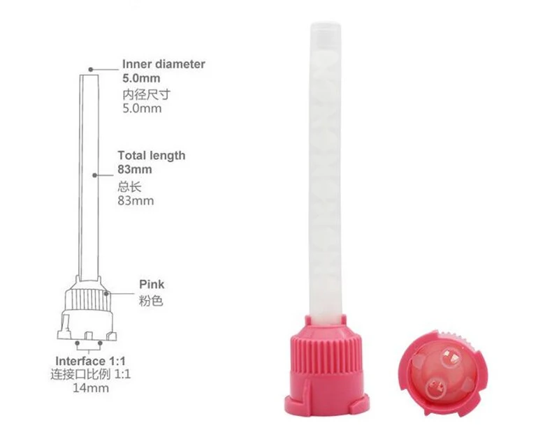 Dental Impression Mixing Dispensing Gun Universal Dispenser Gun 1:1 /1:2 Silicon Rubber Dispenser Gun 10:1 Dentist Tools