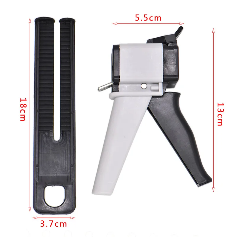 Dental Impression Mixing Dispensing Gun Universal Dispenser Gun 1:1 /1:2 Silicon Rubber Dispenser Gun 10:1 Dentist Tools