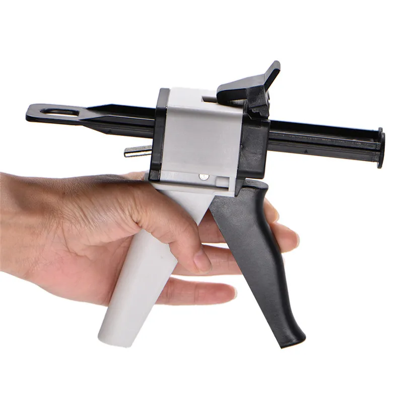 Dental Impression Mixing Dispensing Gun Universal Dispenser Gun 1:1 /1:2 Silicon Rubber Dispenser Gun 10:1 Dentist Tools