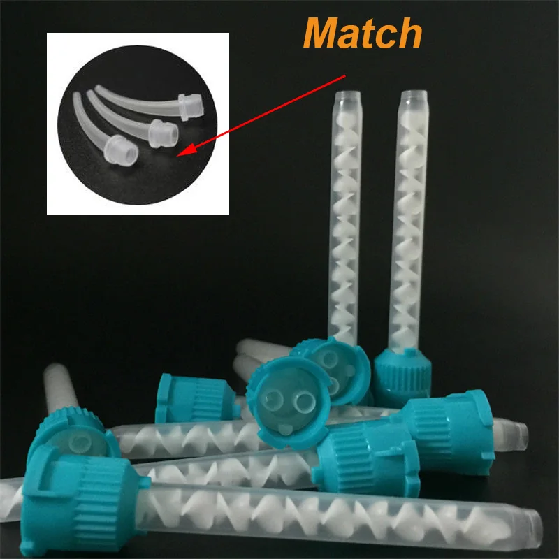 Dental Impression Mixing Dispensing Gun Universal Dispenser Gun 1:1 /1:2 Silicon Rubber Dispenser Gun 10:1 Dentist Tools