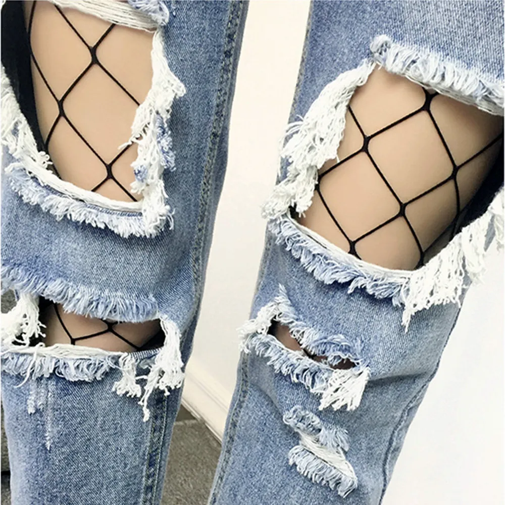 Sexy Women Fishnet Pantyhose Multicolor Plus Size Stocking Colored Small Middle Big Mesh Fish Nets Tight Anti Hook Nylon Tights