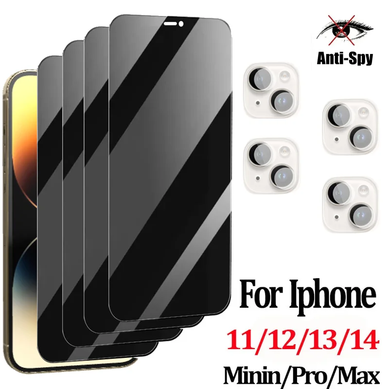 For iPhone 16 17 18 15 14 Pro Privacy Tempered Glass For iPhone 15 14 13 12 11 Pro Max iPhone16 iphone 16 pro Anti Spy Screen Protector iPhone 14Pro