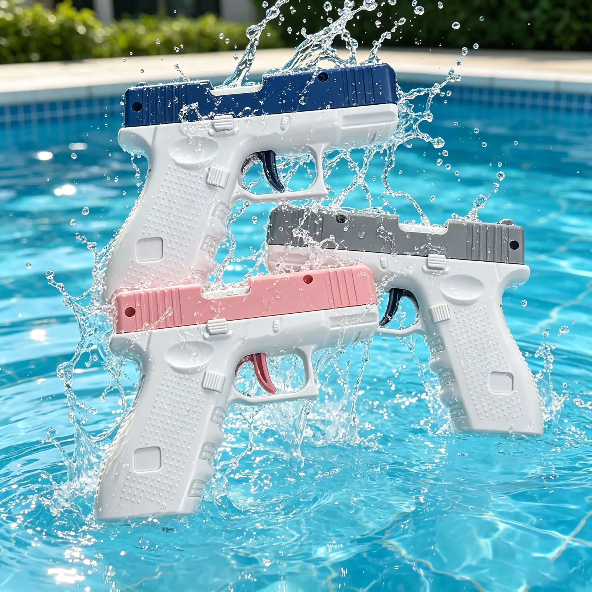 Water Gun Toys Bursts Children's High-pressure Strong Charging Energy Water Automatic Water Spray Children's Toy Guns