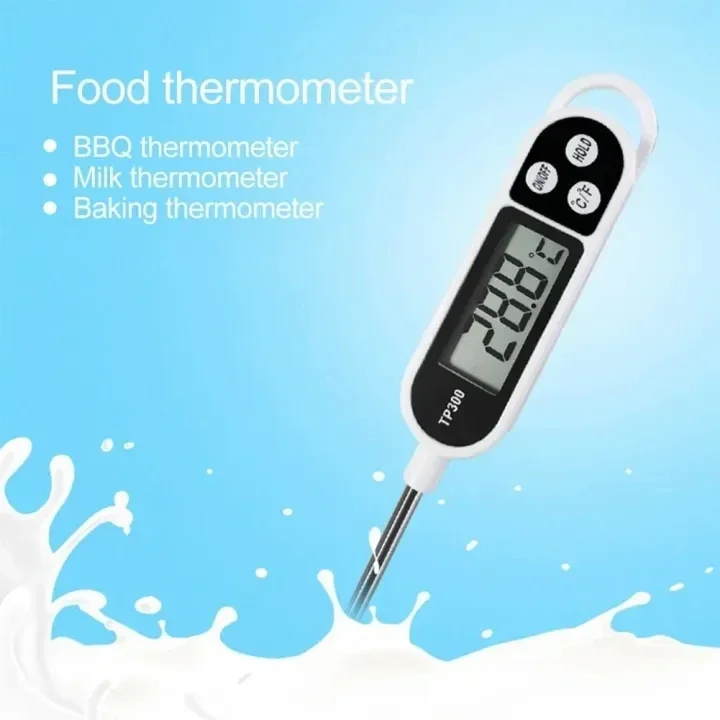 Food Thermometer TP300 Digital Kitchen Water Oil Thermometer for Meat Cooking Food Probe BBQ Electronic Oven Kitchen Tools