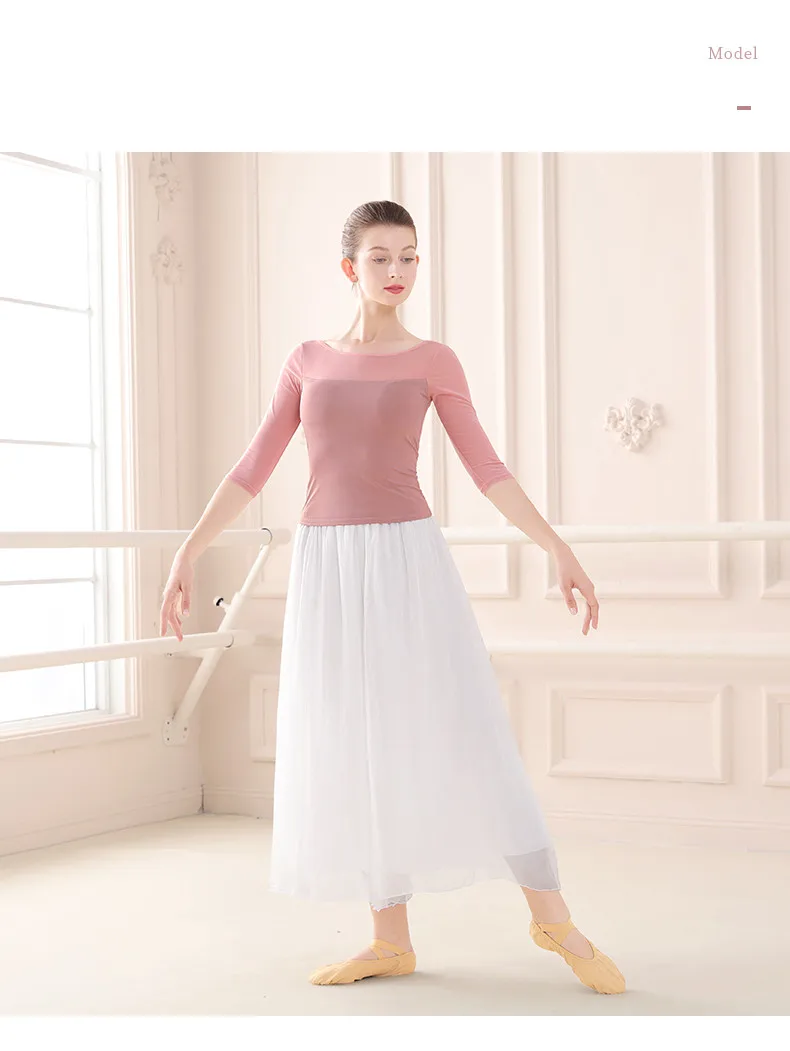 Ballet Leotards For Women Dance Costume Short/Long Sleeve Mesh Splice Adult Ballet Dance Wear Gymnastics Leotard топик женский