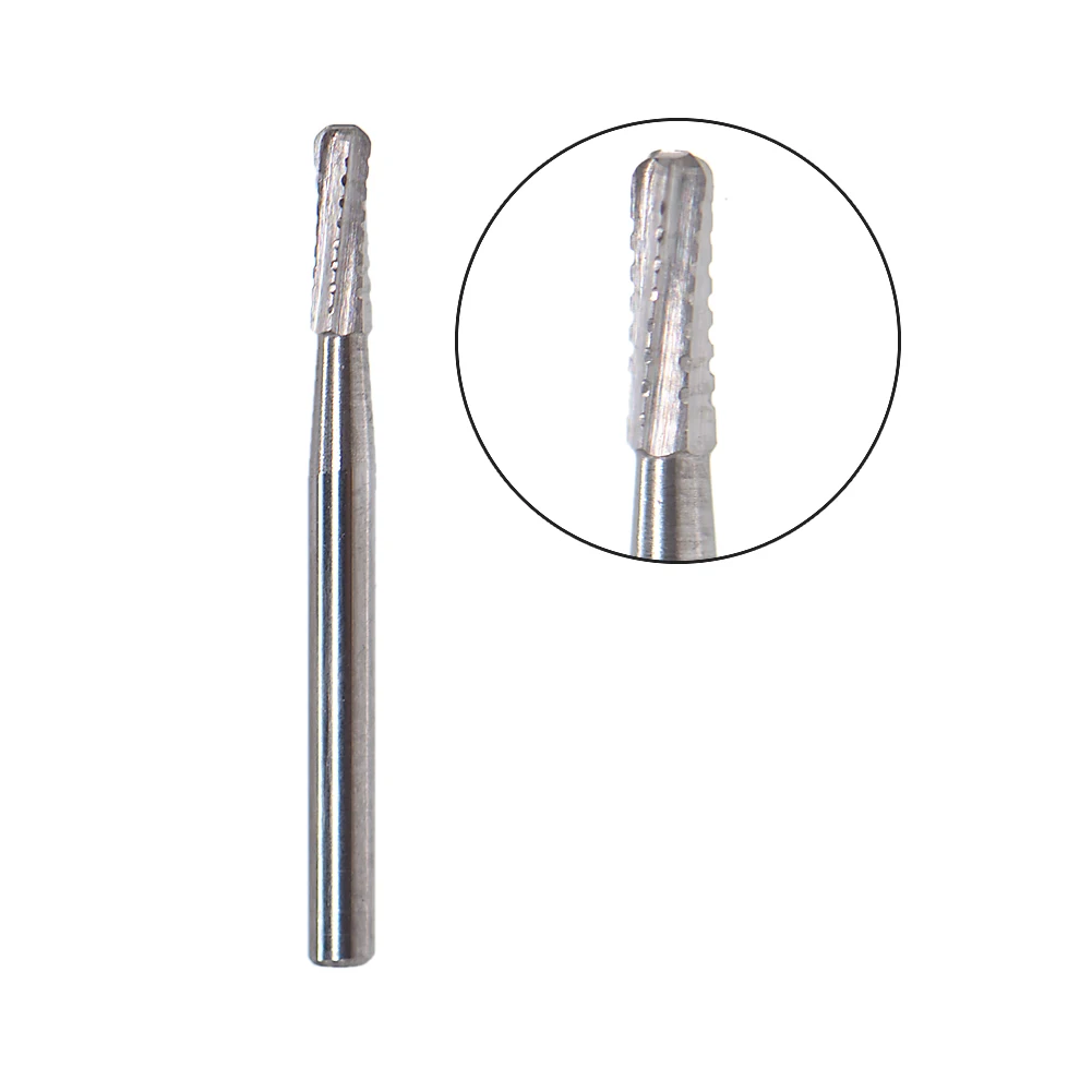 10PCS/Box Dentistry Broken Crown Needle For Break Crown With Metal Bur Box Endodontic High Speed Dental Drill Dentist Tools