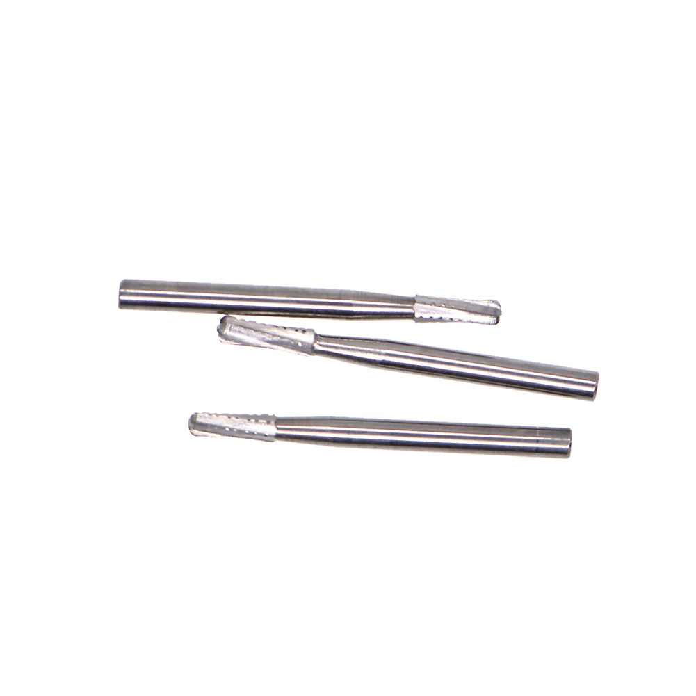 10PCS/Box Dentistry Broken Crown Needle For Break Crown With Metal Bur Box Endodontic High Speed Dental Drill Dentist Tools