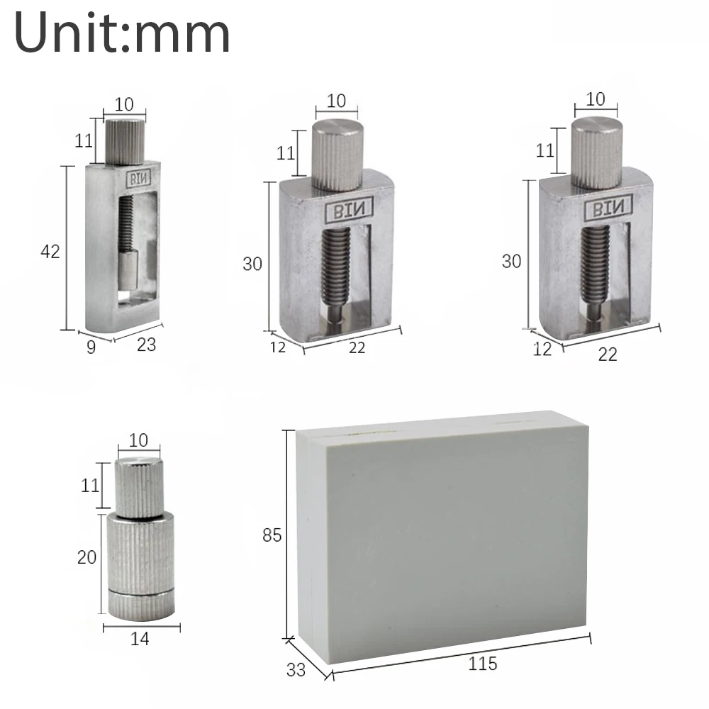AG 4pcs/box Repair Tools for High Speed Handpieces Dental Handpieces Bearings Cartridge Turbine Maintenance Tool Set