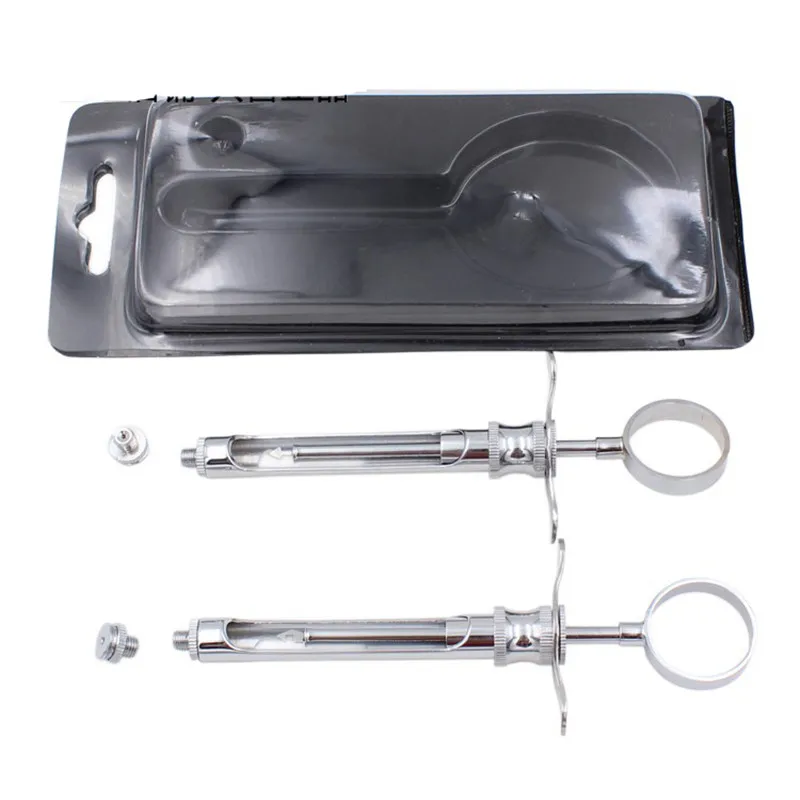 Dental Syringe Stainless Steel Dentistry Surgical Instrument With Head Dental Teeth Care Dental Anesthesia Aspirating Syringe