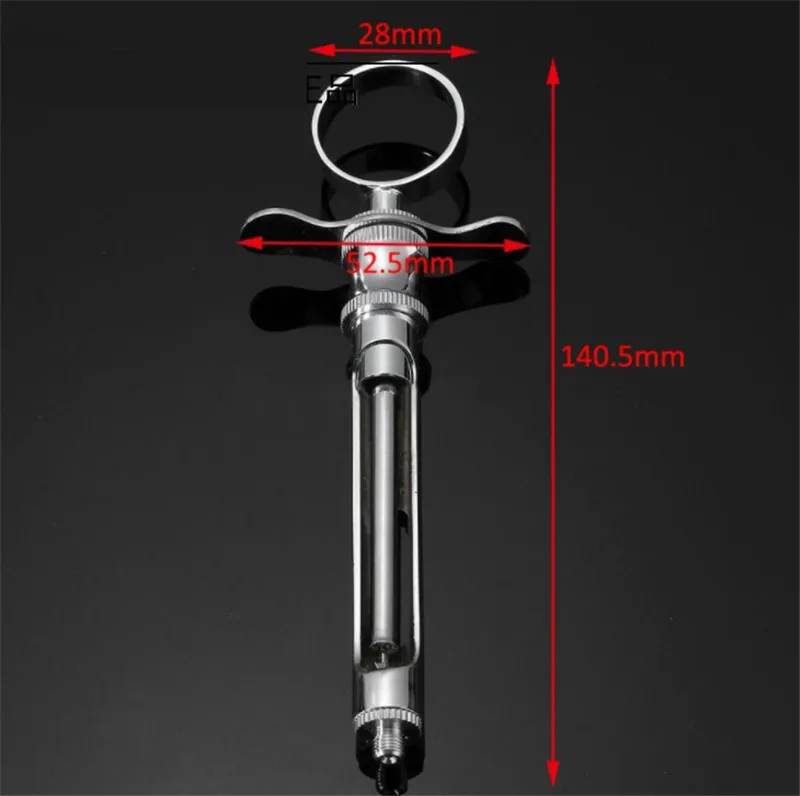 Dental Syringe Stainless Steel Dentistry Surgical Instrument With Head Dental Teeth Care Dental Anesthesia Aspirating Syringe