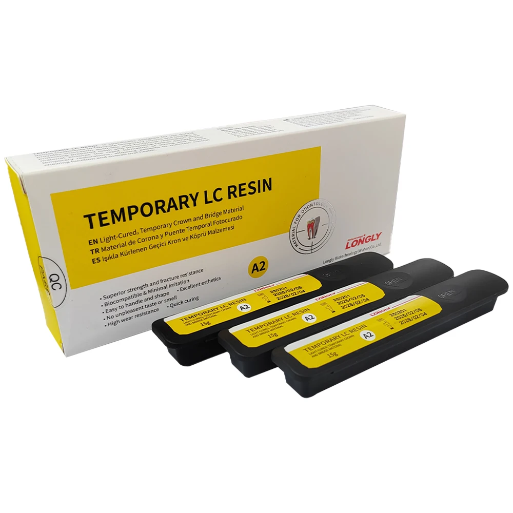 AG Dental Light Curing Composite Resin for Tooth Restoration Dental Materials Available In 4 Colors A2 A3 A3.5 A4