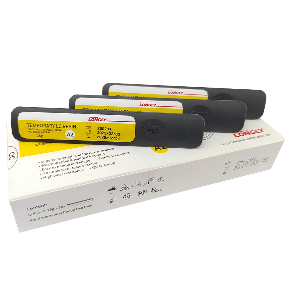 AG Dental Light Curing Composite Resin for Tooth Restoration Dental Materials Available In 4 Colors A2 A3 A3.5 A4