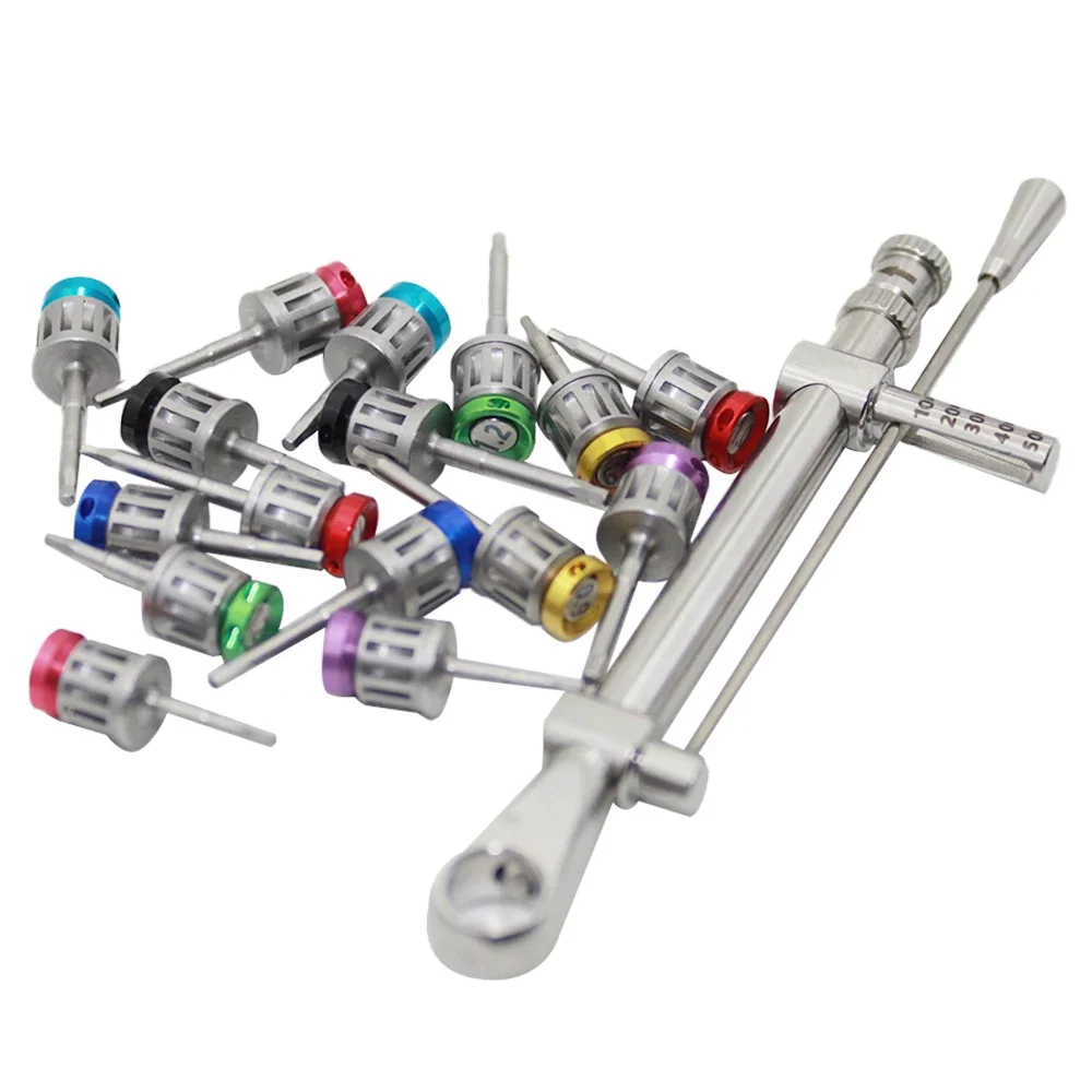 AG 1Pcs Dental Implant Screw Driver Colorful Dentalist Torque Wrench Screwdriver Tools Prosthetic Kit Dentalistry Instument