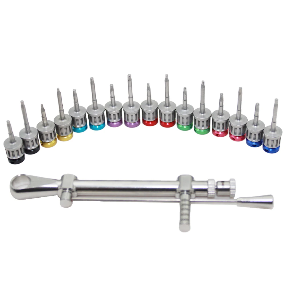 AG 1Pcs Dental Implant Screw Driver Colorful Dentalist Torque Wrench Screwdriver Tools Prosthetic Kit Dentalistry Instument