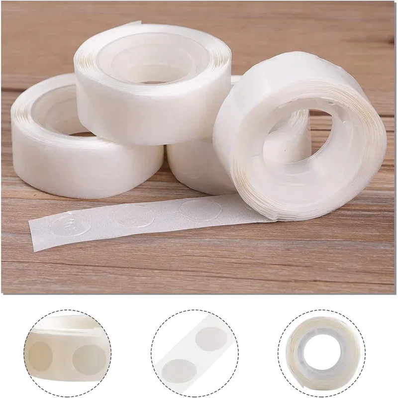 Double Sided Clear Sticky Point Tape Balloon Glue Dot Adhesive Birthday Wedding Party Balloons Glue Sticker Photoes Stand Arch