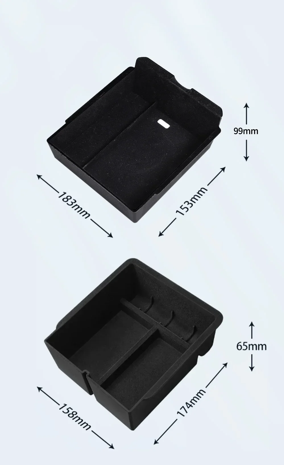 For Tesla Model 3/Y/YL Highland Juniper 2026 Center Armrest Hidden Storage Box Cup Holder Console Organizer Box Accessories