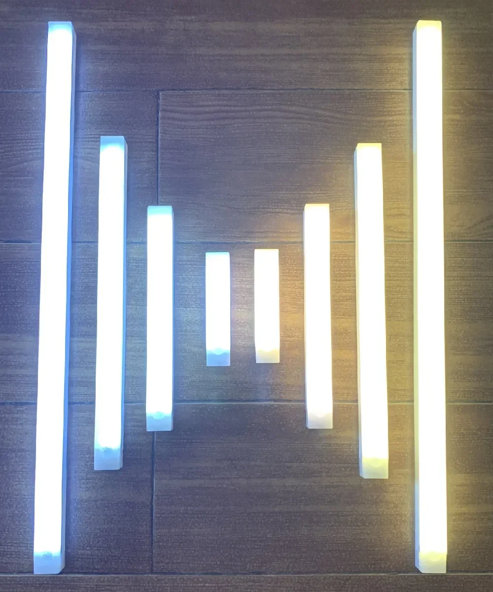 PIR Motion Sensor Portable Rechargeable Led Lamp Portable Indoor Lighting USB Lamps Lights Battery Light