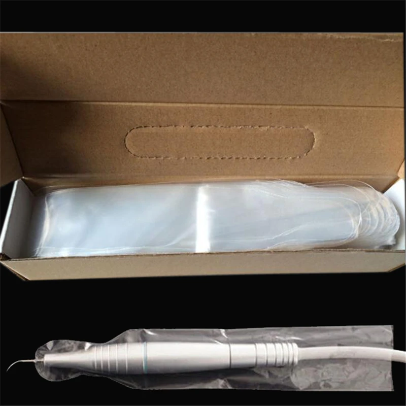 500pcs/box Dental Ultrasonic Scaler Sleeve Handle Protective Cover Disposable Sleeves Dental Clinic Product Dentist Material