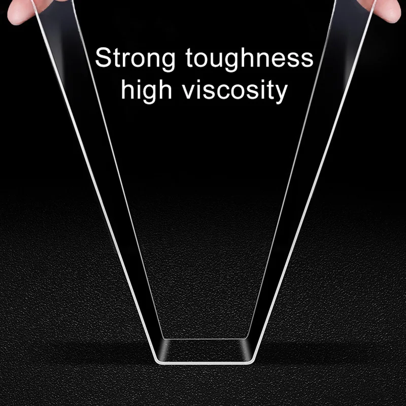 Nano Double sided Adhesive Tape Extra Strong Waterproof Transparent Traceless Tape Thickened Reusable Decorative Tape Home Tools