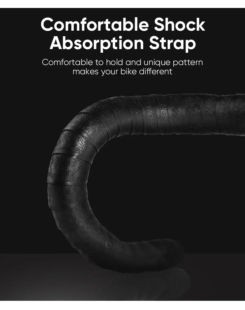 BUCKLOS Bicycle Handlebar Tapes Road Bicycle Handlebar Tape Anti-slip Waterproof Cycling Bar Wrap Road Bike Accessories