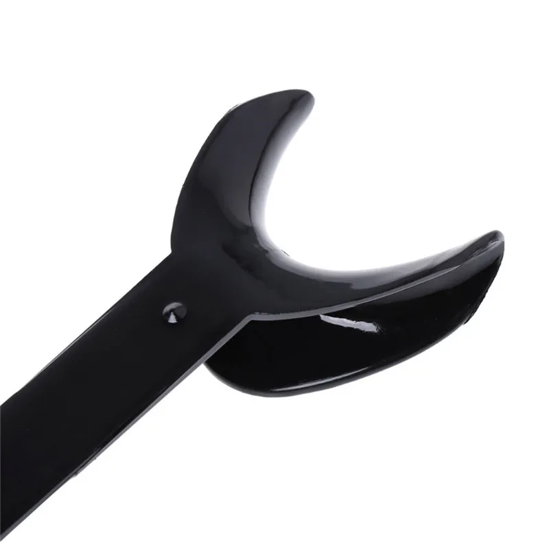 2pcs Black Double Head Lip Retractor Dental Intraoral Lip Cheek Retractor Dental Orthodontic Mouth Opener Dentist Tools 2 Sizes