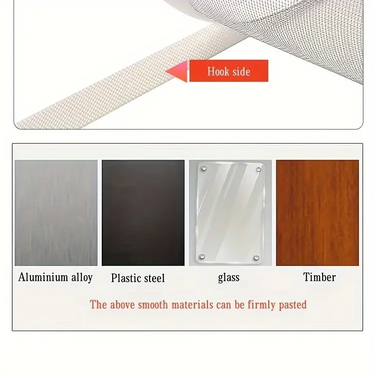 Summer mosquito proof door and window screens, available in various sizes (white)