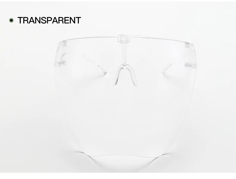 Full Face Sunglasses Mask Women Men Protective Faceshield Glasses Goggles Covered Spherical Lens Anti-Spray Cycling Sunglasses