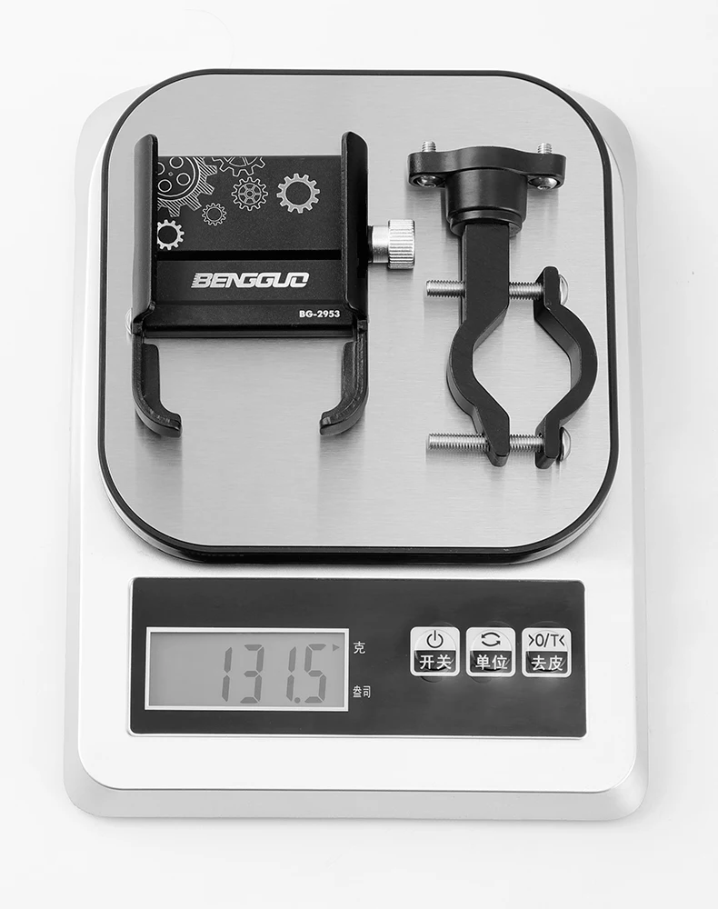 Bike Phone Holder 360 Rotation Bicycle Phone Holder for 4.7-7.0 Inch Devices Motorcycle Handlebar Mobile Phone Stand