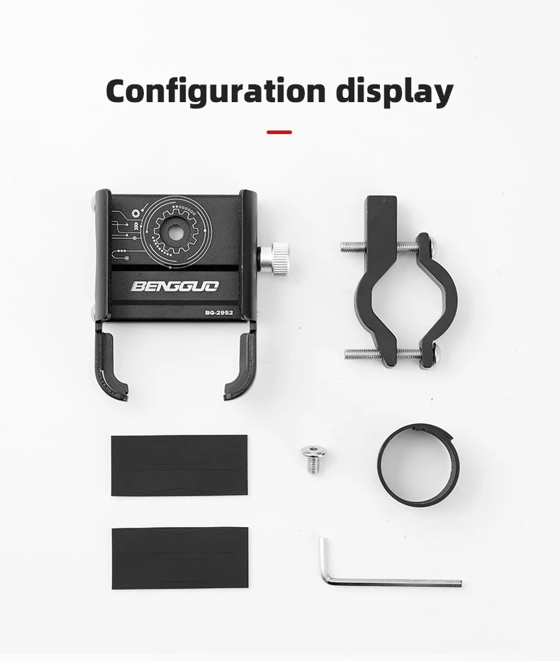 Bike Phone Holder 360 Rotation Bicycle Phone Holder for 4.7-7.0 Inch Devices Motorcycle Handlebar Mobile Phone Stand