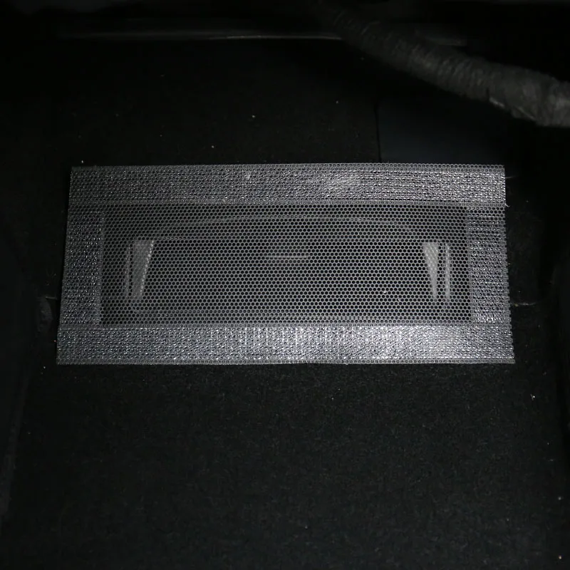 TESY For Tesla All Model YL Y Juniper Launch Model 3 Highland Air Outlet Under Seat Protective Cover 1 Pair Vent Mesh Filter