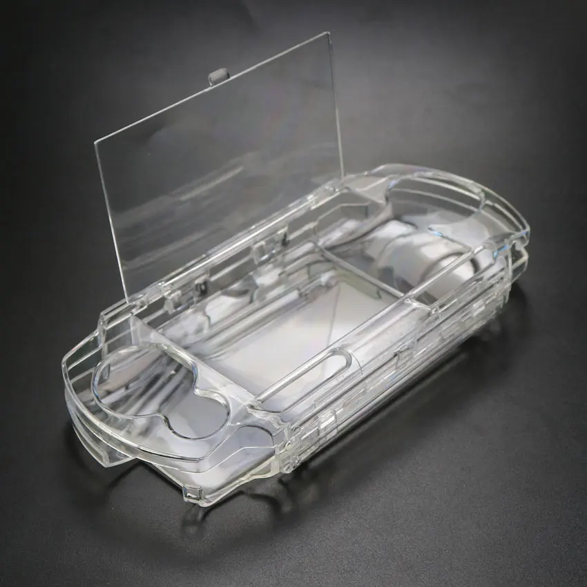 YuXi Clear Hard Carry Cover Crystal Case For PSP 1000 2000 3000 Transparent Protective Shell For PSV 2000 1000