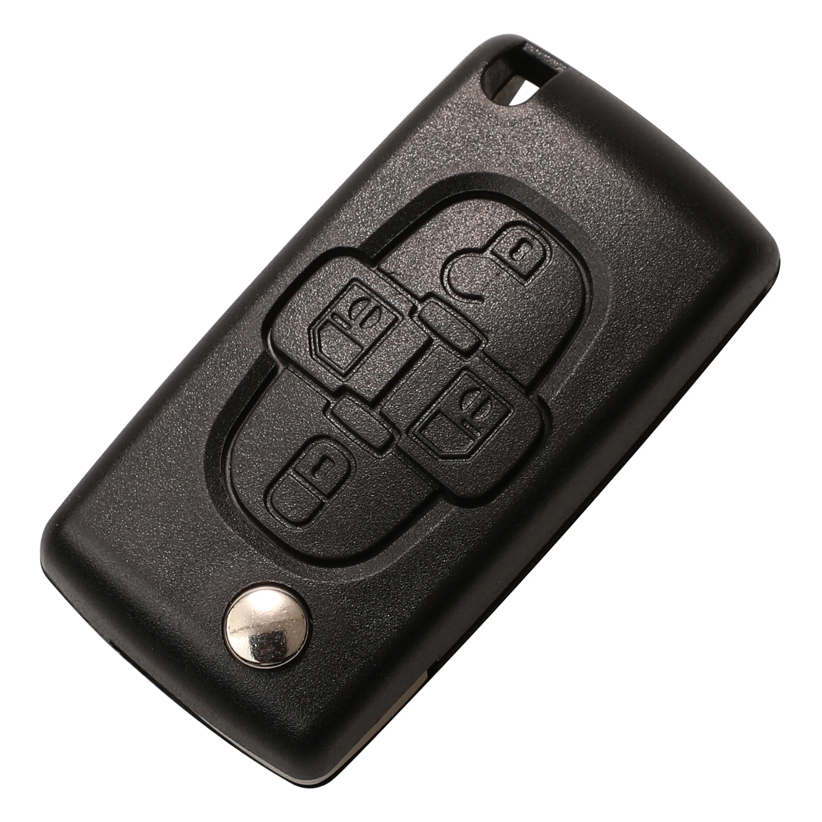 Jingyuqin 2/3 Buttons for Peugeot 207 307 308 407 607 807 For Citroen C2 C3 C4 C5 C6 Auto Remote key Case Va2/Hu83 CE0523 CE0536