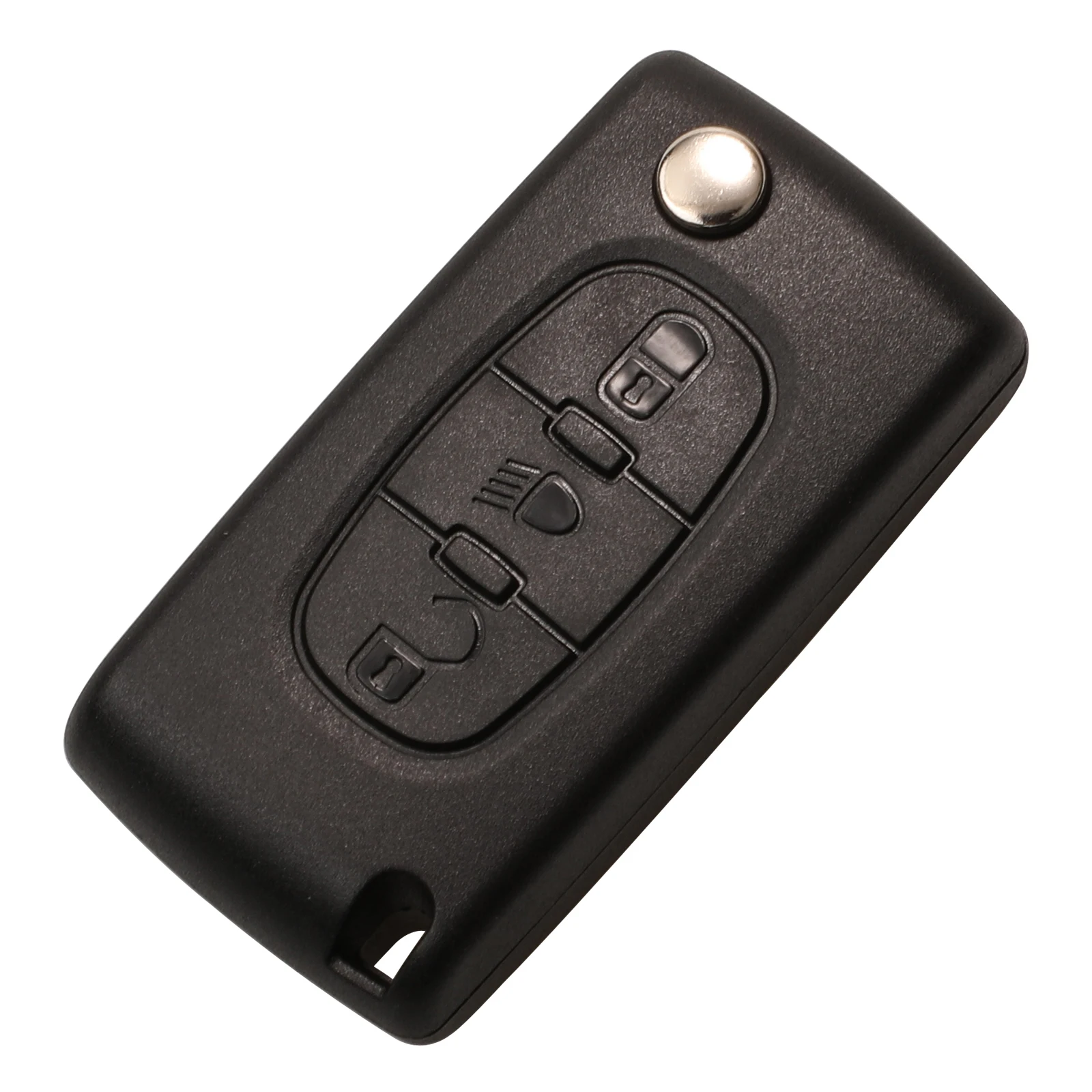 Jingyuqin 2/3 Buttons for Peugeot 207 307 308 407 607 807 For Citroen C2 C3 C4 C5 C6 Auto Remote key Case Va2/Hu83 CE0523 CE0536