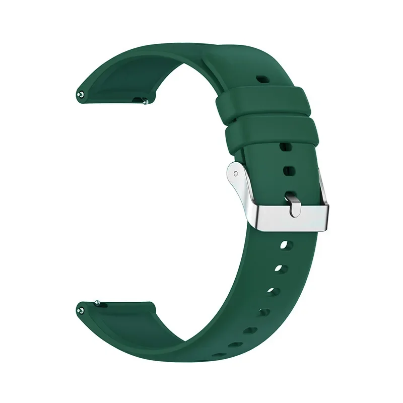 Universal Watch Straps 22mm 20mm Quick Release Silicone Band Soft Rubber Wristband for Huawei Samsung Xiaomi Amazfit Smartwatch