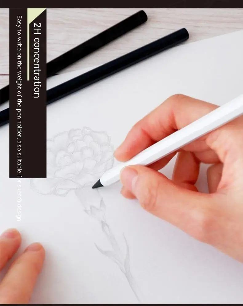 Metal Eternal No Ink Pen, Magic Pencils, New Technology, Unlimited Writing, Painting Supplies, Novelty Gifts, Stationery