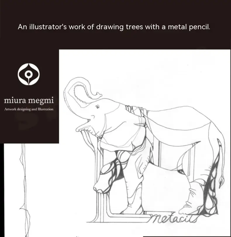 Metal Eternal No Ink Pen, Magic Pencils, New Technology, Unlimited Writing, Painting Supplies, Novelty Gifts, Stationery