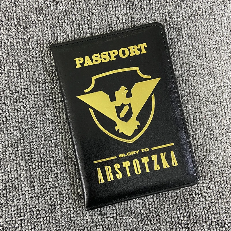 Passport Holder Pu Leather Covers for Passports Glory To Arstotzka