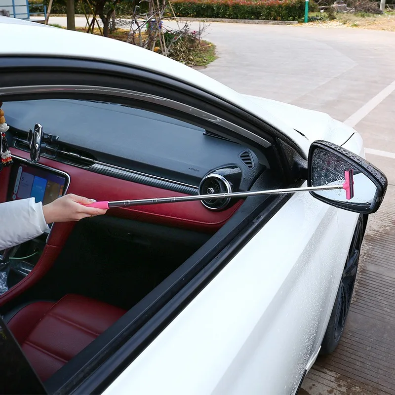 Non-Scratch Soft Silicone Handy Squeegee Car Wrap Tools Water Window Wiper Drying Blade Clean Scraping Film Scraper Accessories