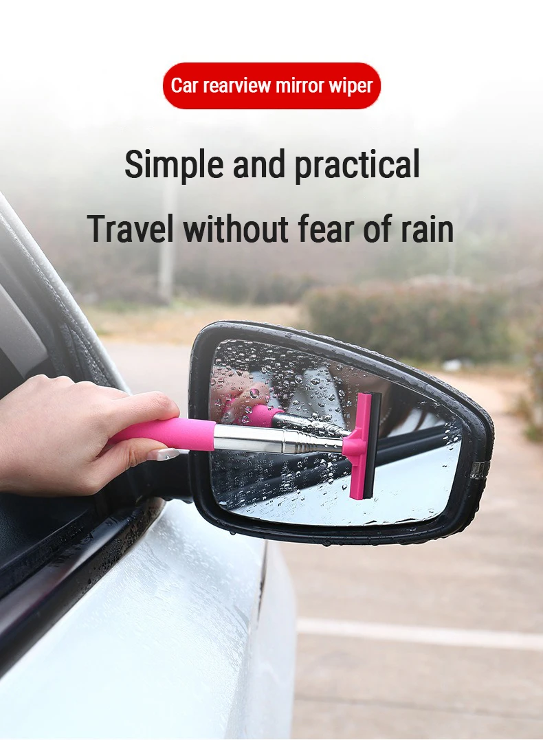 Non-Scratch Soft Silicone Handy Squeegee Car Wrap Tools Water Window Wiper Drying Blade Clean Scraping Film Scraper Accessories