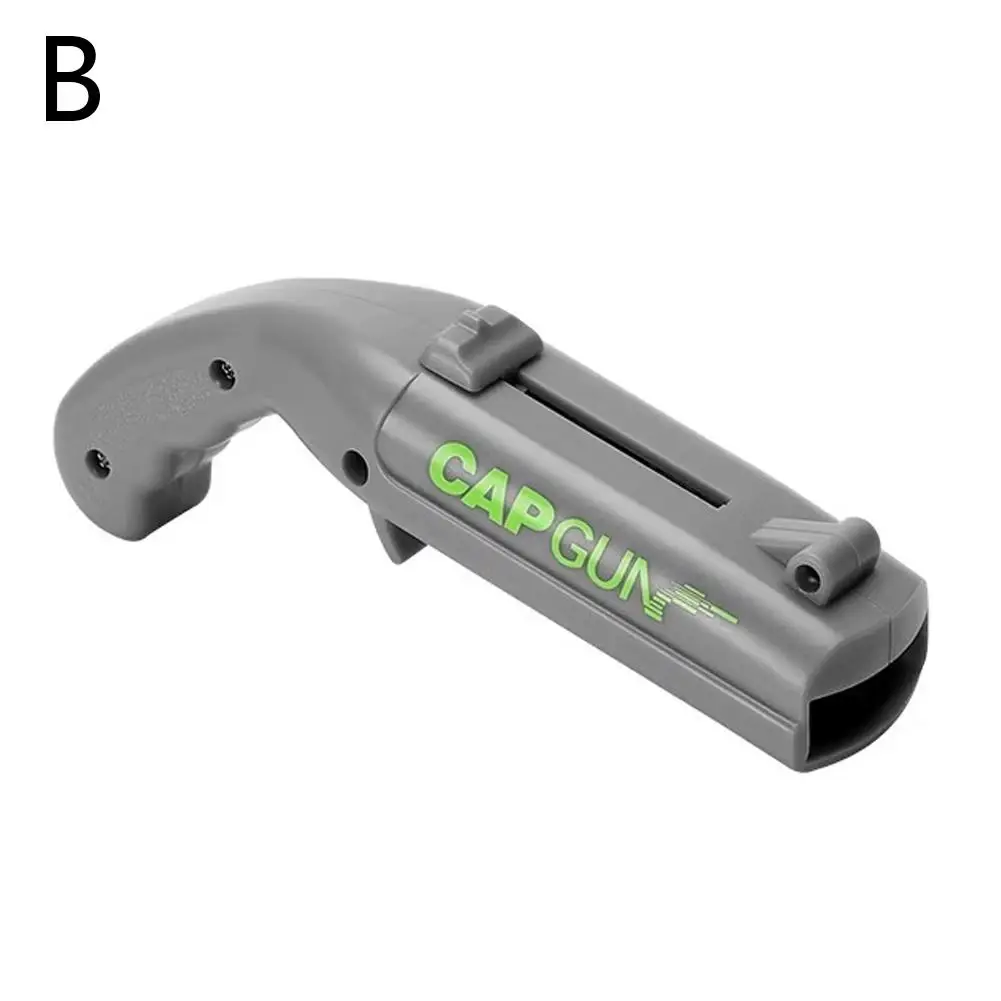 Cap Gun Beer Bottle Opener Portable Beverage Drinking Opening Gun Cap Launcher Kitchen Party Supply Bar Tool Kitchen Accessories