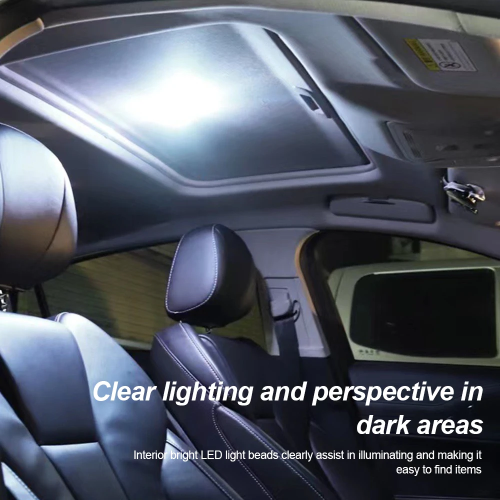 1 PC Multi Color Car Light Wireless LED Touch Light Roof Light Sensor Read Lamp Mini USB Charging Light Car Interior Accessories