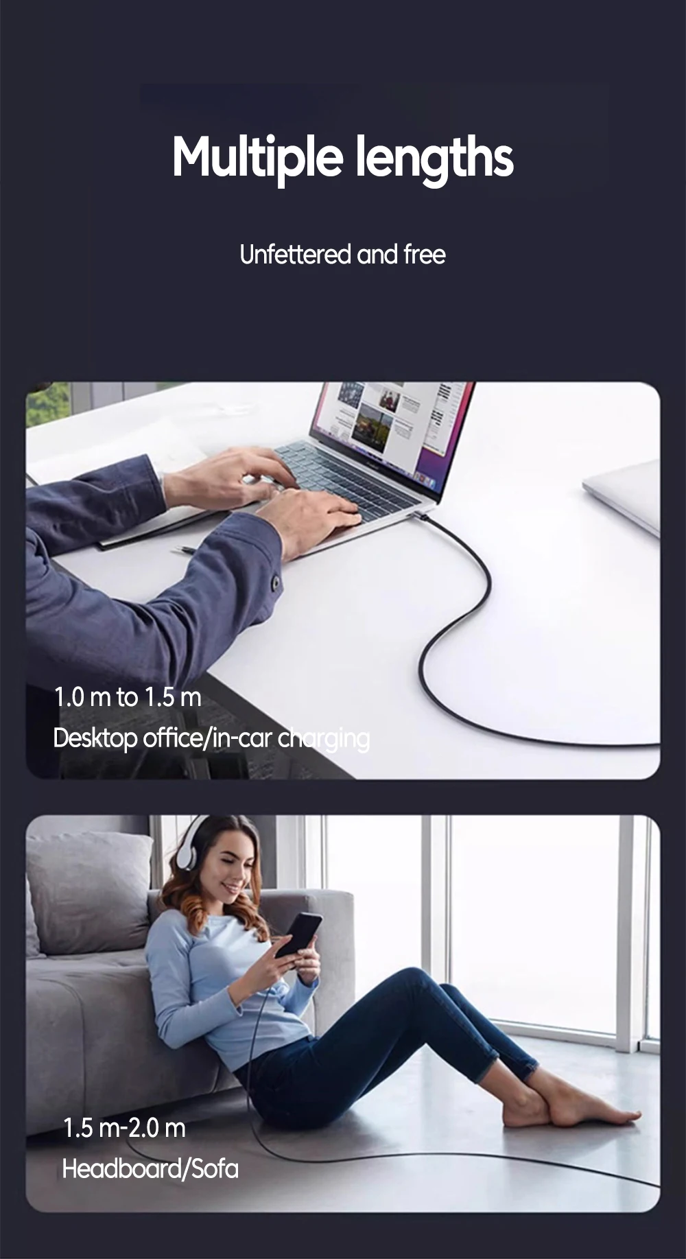 100W USB to Type C Fast Charging 90° Elbow Data Cable PD USB C Super Charging Game Cable for Samsung S23 S22 Huawei POCO Realme