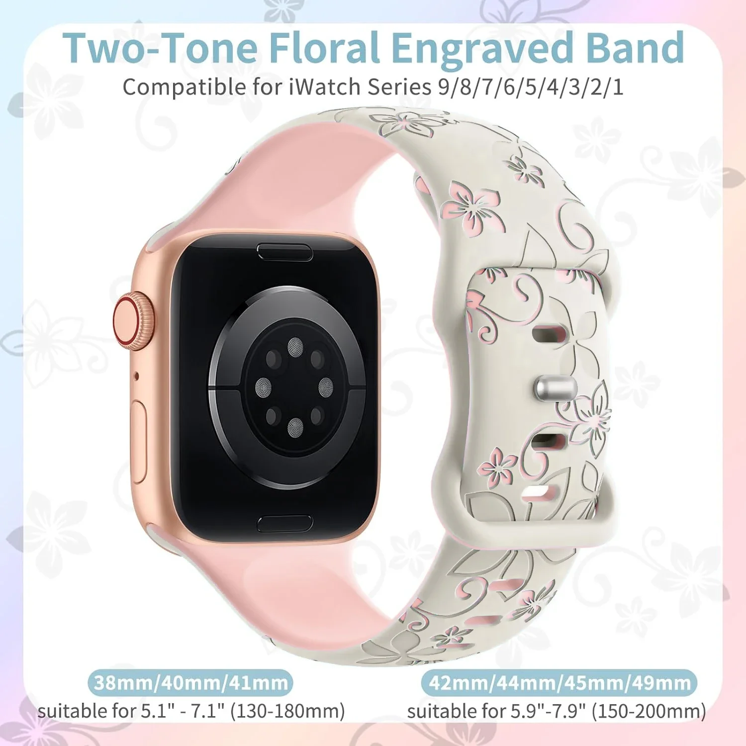 Engraved Strap For Apple Watch Band 46mm 40mm 44mm 41mm 42 45 49mm silicone bracelet For iwatch series 11 10 9 7 se 6 5 8 ultra