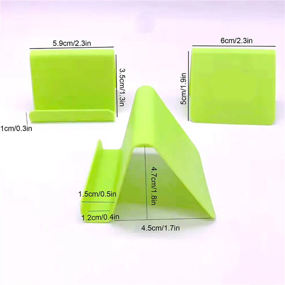 Mini Portable Kitchen Phone Holder Universal Movable Mini Lazy Bracket Fashion Convenience Cellphone Mount Plastic Stand